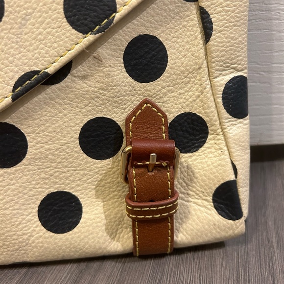 Anthropologie HOLDING HORSES polka dot leather envelope clutch. - Picture 11 of 11